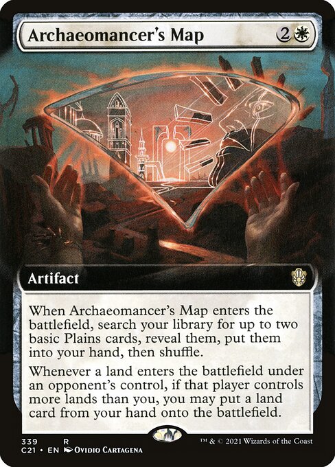 Archaeomancer's Map [Extended Artwork]