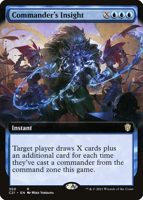 Commander's Insight [Extended Artwork]
