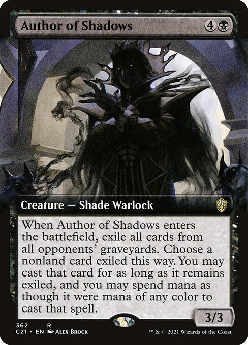 Author of Shadows [Extended Artwork]