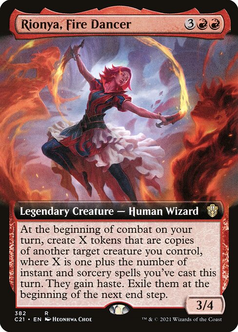 Rionya, Fire Dancer [Extended Artwork]