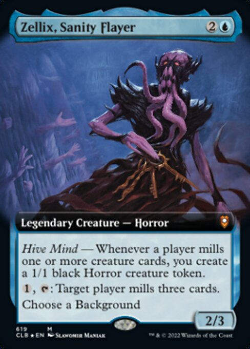 Zellix, Sanity Flayer [Extended Artwork Foil]