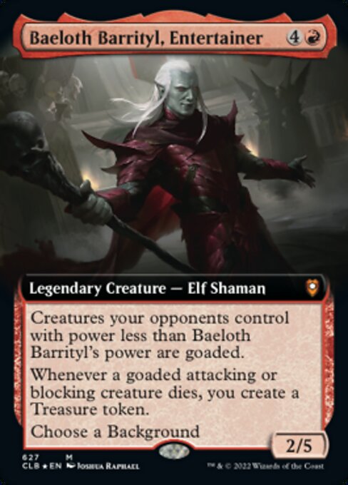 Baeloth Barrityl, Entertainer [Extended Artwork]