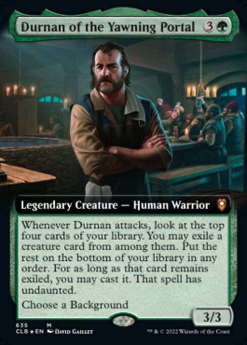 Durnan of the Yawning Portal [Extended Artwork Foil]