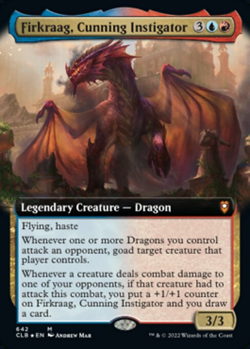 Firkraag, Cunning Instigator [Extended Artwork Foil]