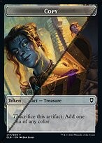 Copy Token // Treasure Token TCLB [Foil]