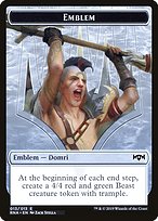Domri, Chaos Bringer Emblem Token TRNA