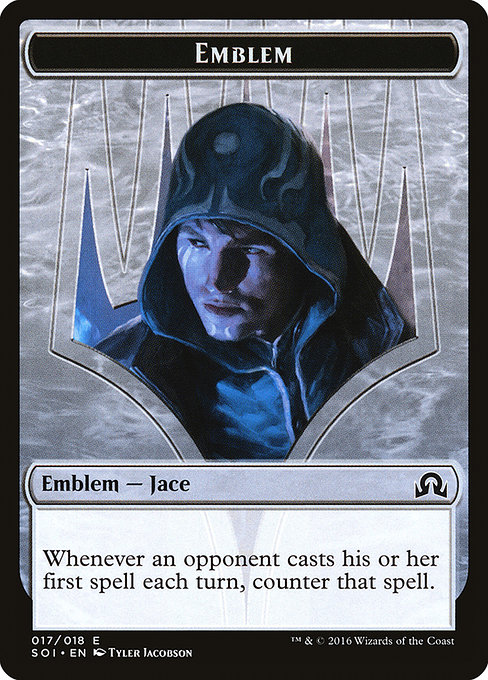 Jace, Unraveler of Secrets Emblem Token TSOI
