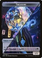 Treasure Token 017 // Spirit Token TNEO 002 [Foil]