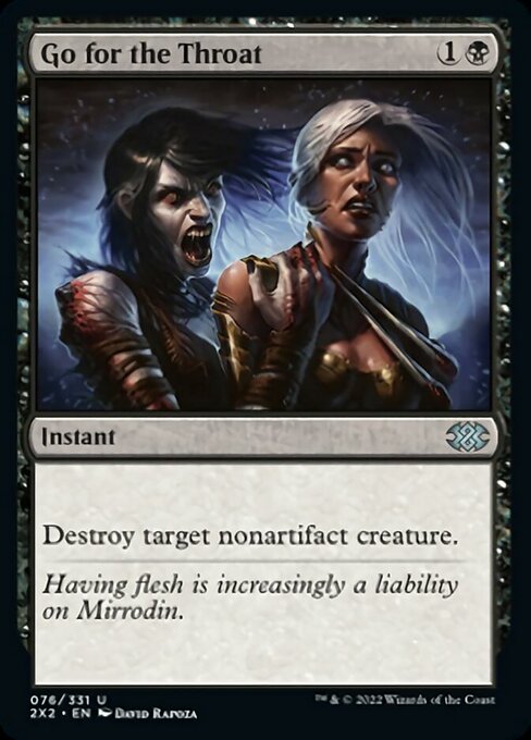 Go for the Throat [Foil]