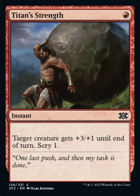 Titan's Strength [Foil]