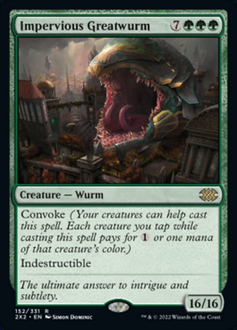 Impervious Greatwurm [Foil]