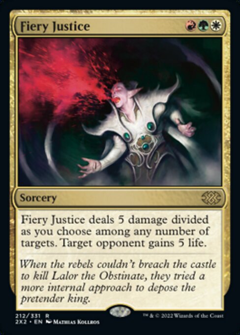 Fiery Justice [Foil]