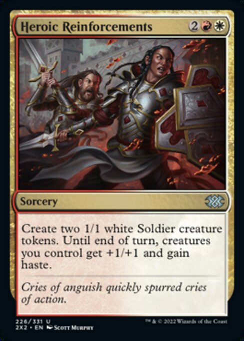 Heroic Reinforcements [Foil]