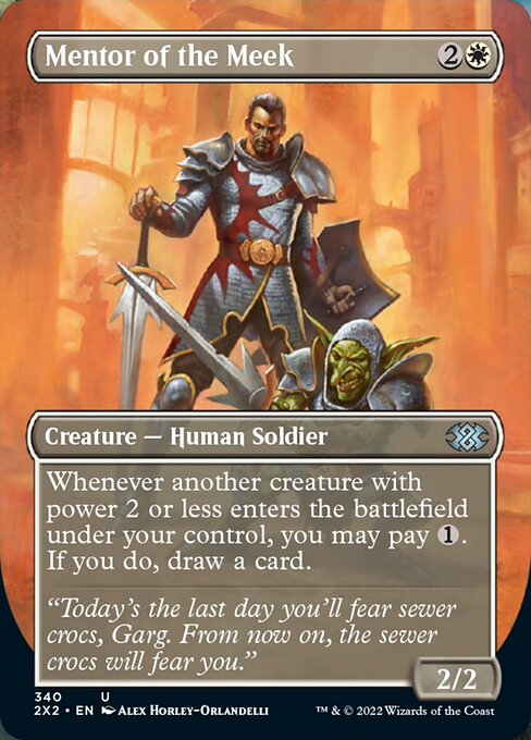 Mentor of the Meek [Borderless Foil]