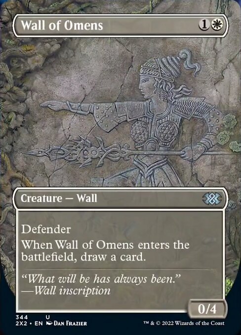 Wall of Omens [Borderless Foil]