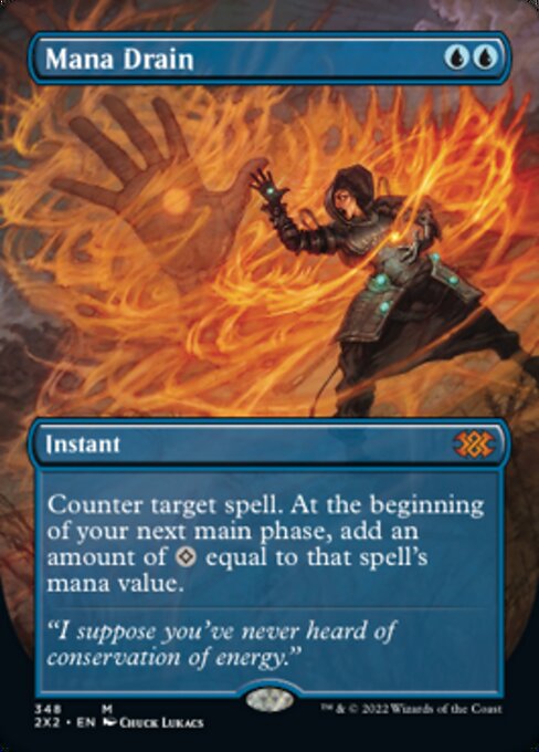 Mana Drain [Borderless Foil]