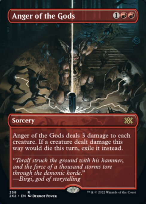 Anger of the Gods [Borderless Foil]