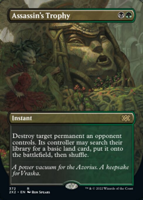 Assassin's Trophy [Borderless Foil]