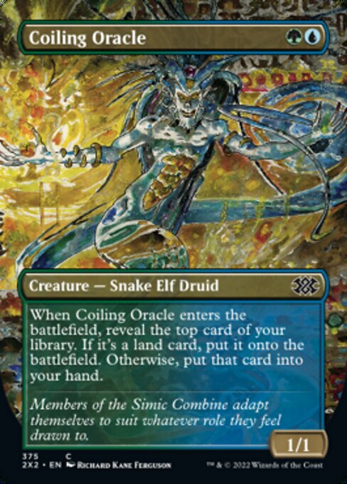 Coiling Oracle [Borderless Foil]