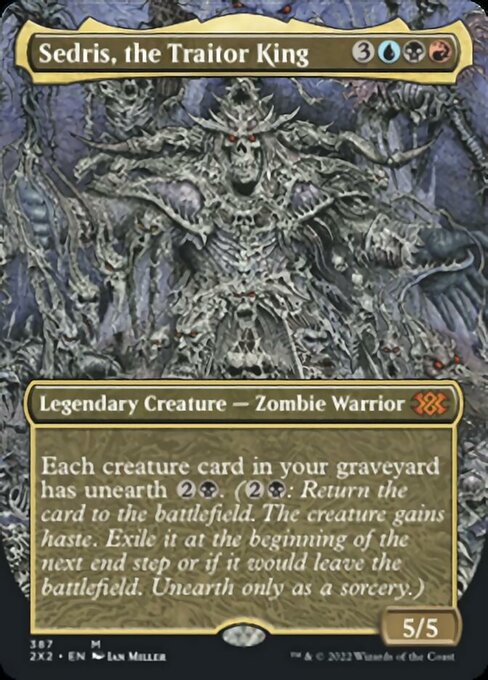 Sedris, the Traitor King [Borderless Foil]