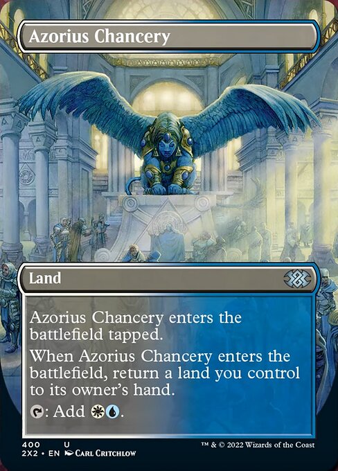 Azorius Chancery [Borderless]