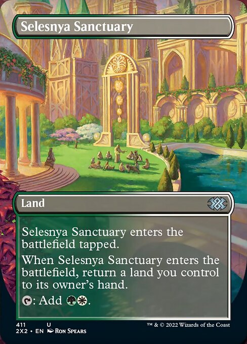 Selesnya Sanctuary [Borderless Foil]