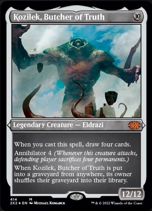 Kozilek, Butcher of Truth [Etched Foil]