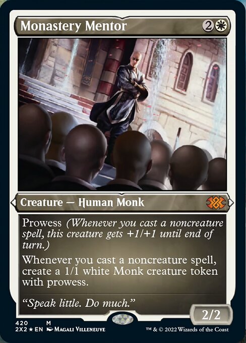 Monastery Mentor [Etched Foil]