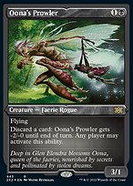 Oona's Prowler [Etched Foil]