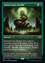 Green Sun's Zenith [Etched Foil]