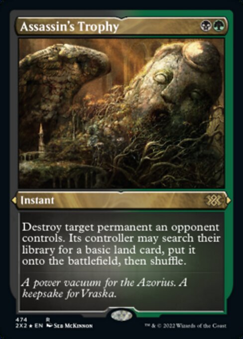 Assassin's Trophy [Etched Foil]