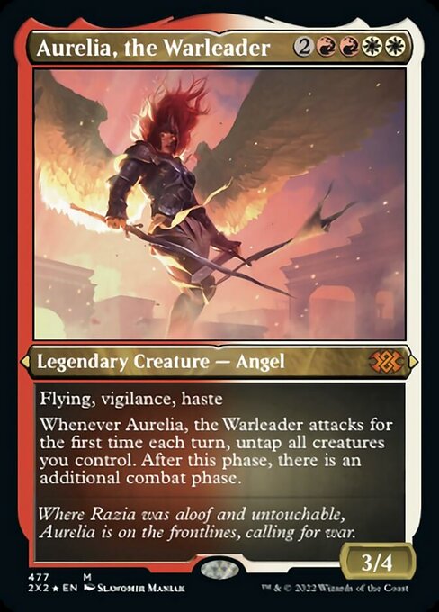Aurelia, the Warleader [Etched Foil]