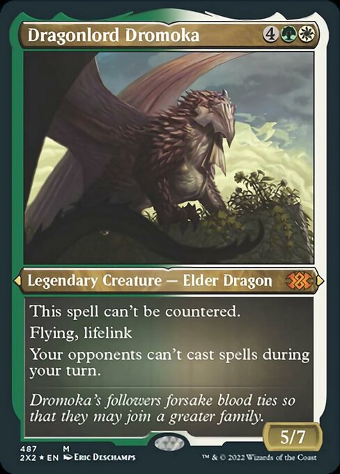 Dragonlord Dromoka [Etched Foil]