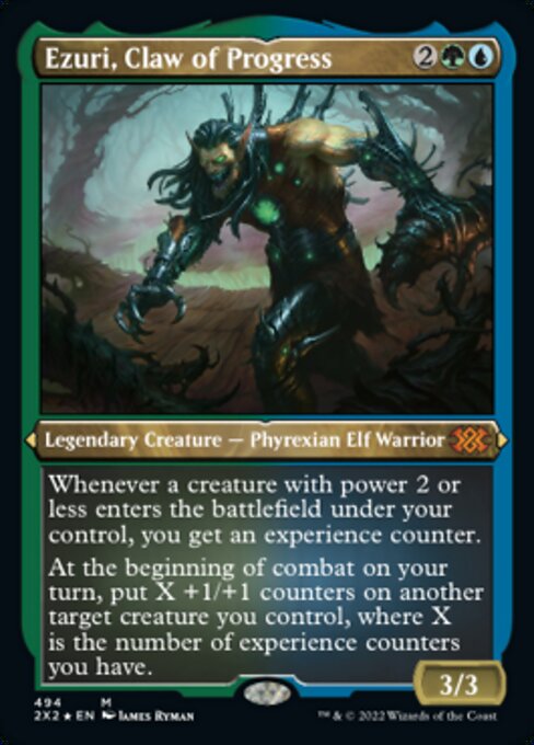Ezuri, Claw of Progress [Etched Foil]