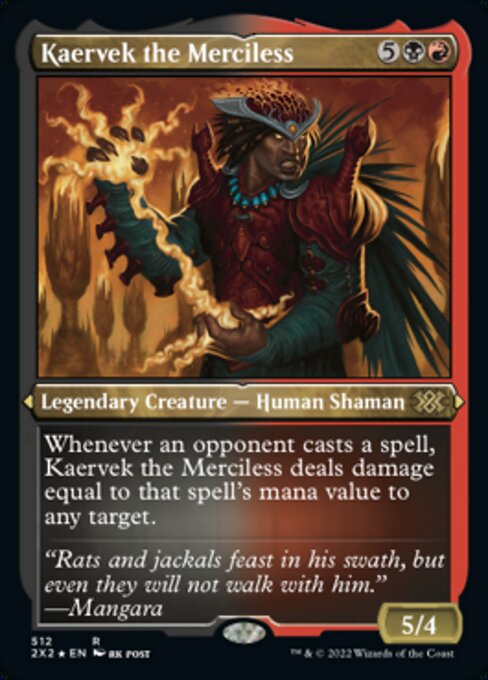 Kaervek the Merciless [Etched Foil]