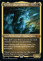 Karador, Ghost Chieftain [Etched Foil]