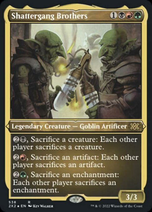 Shattergang Brothers [Etched Foil]