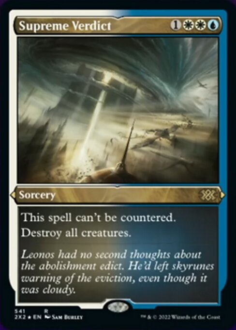 Supreme Verdict [Etched Foil]