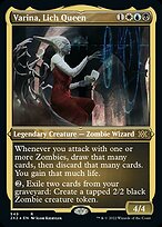 Varina, Lich Queen [Etched Foil]