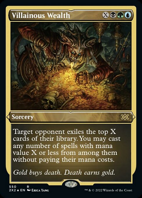 Villainous Wealth [Etched Foil]