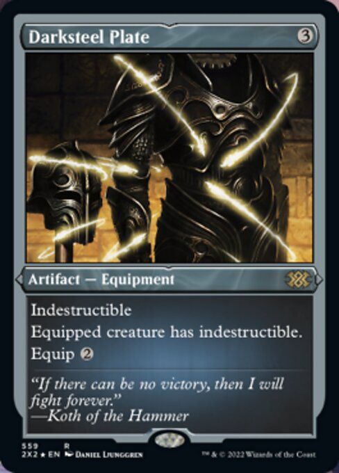 Darksteel Plate [Etched Foil]