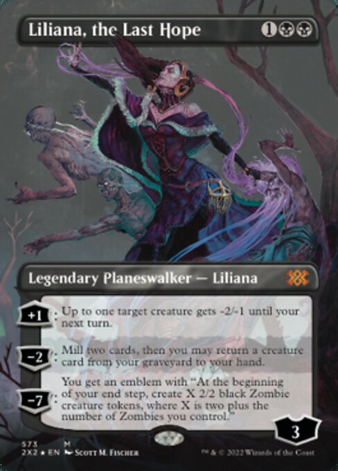Liliana, the Last Hope [Borderless Foil]