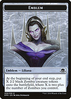 Liliana, the Last Hope Emblem Token TEMN