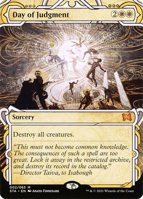 Day of Judgment [Borderless Etched Foil]