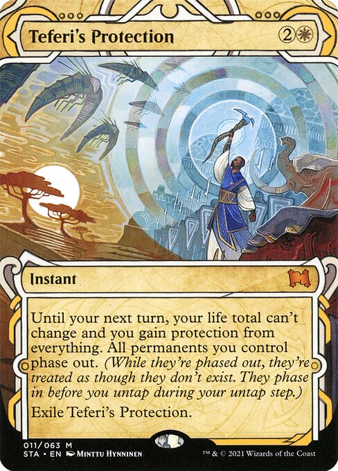 Teferi's Protection [Borderless Etched Foil]