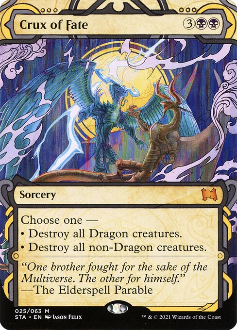 Crux of Fate [Borderless Etched Foil]