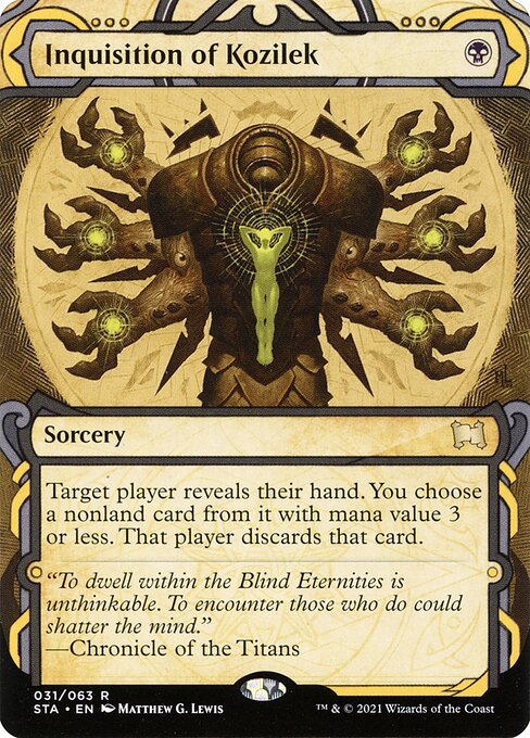 Inquisition of Kozilek [Borderless Etched Foil]