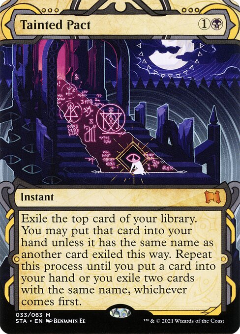 Tainted Pact [Borderless Foil]