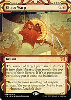 Chaos Warp [Borderless Etched Foil]
