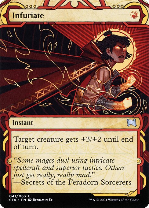 Infuriate [Borderless Etched Foil]